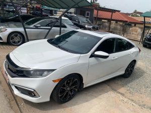2020 Honda Civic Sports White